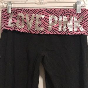 Vs pink yoga pants